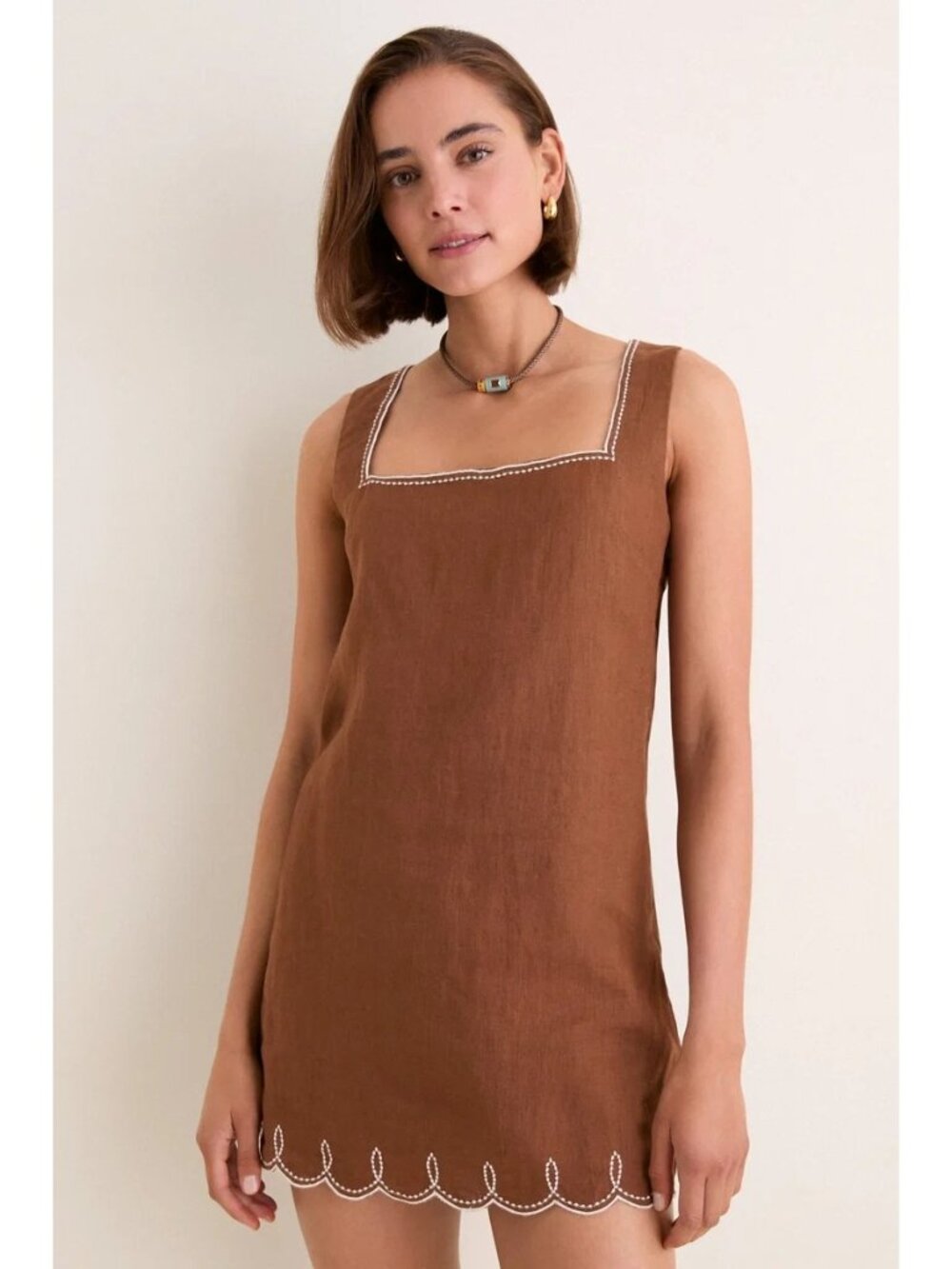 VERONICA BEARD Shanice Dress Deep Ochre Size 6 NWT